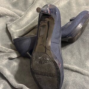 Navy Blue Women's Nine West Heels